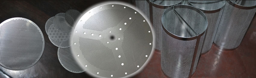 Round Plate Etched Filter for Fruit Separators
